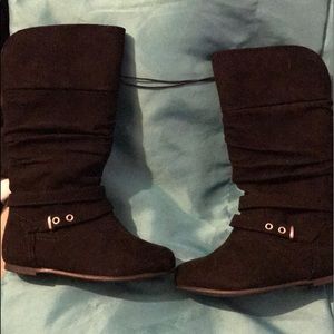 Toddler Black Boots